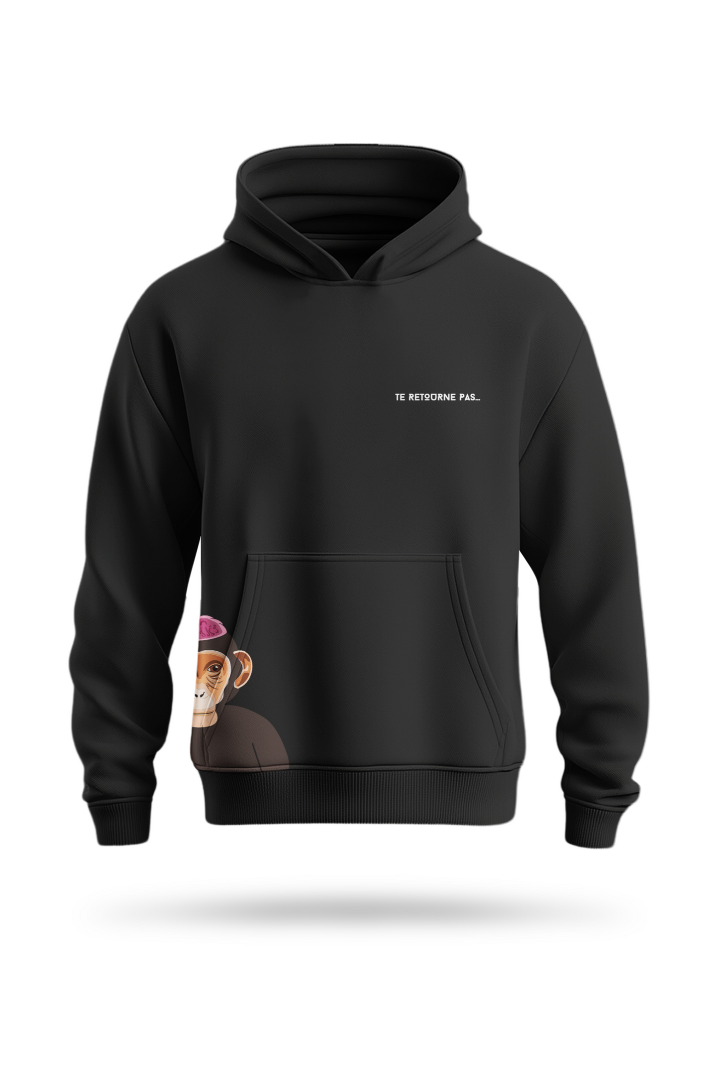 SWEAT À CAPUCHE NOIR