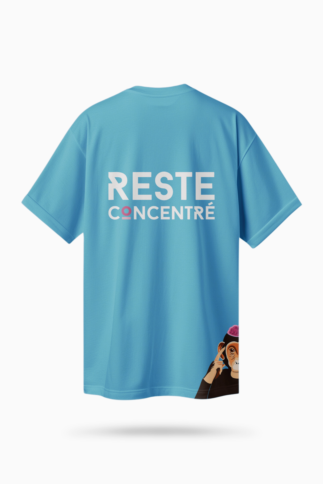 T-SHIRT BLEU CIEL
