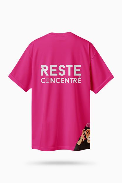T-SHIRT ROSE IBISKUS