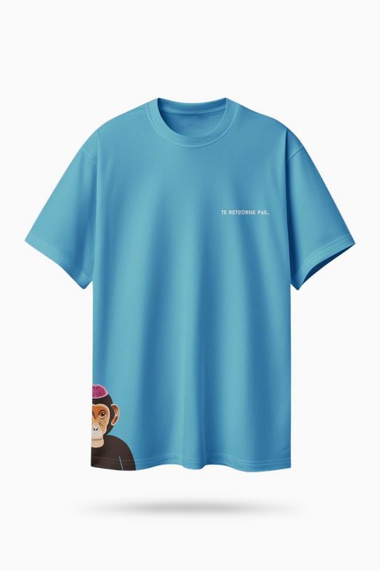 T-SHIRT BLEU CIEL